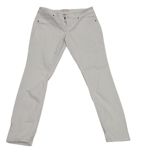 No Boundaries white skinny Pants stretch lightweight Jeans size 13. - Picture 2 of 11